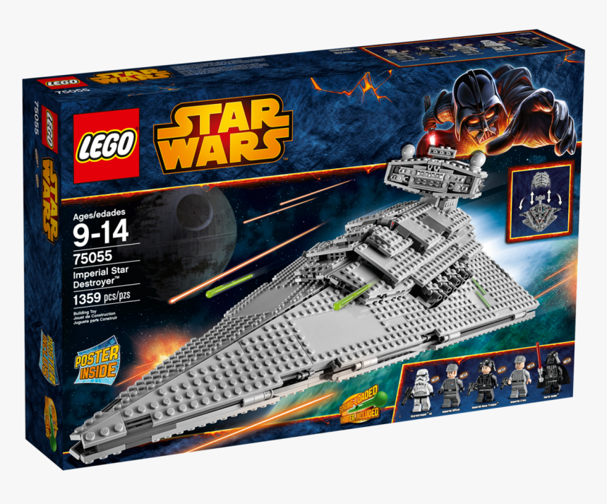 Lego Star Wars Darth Vader Ship, HD Png Download, Free Download