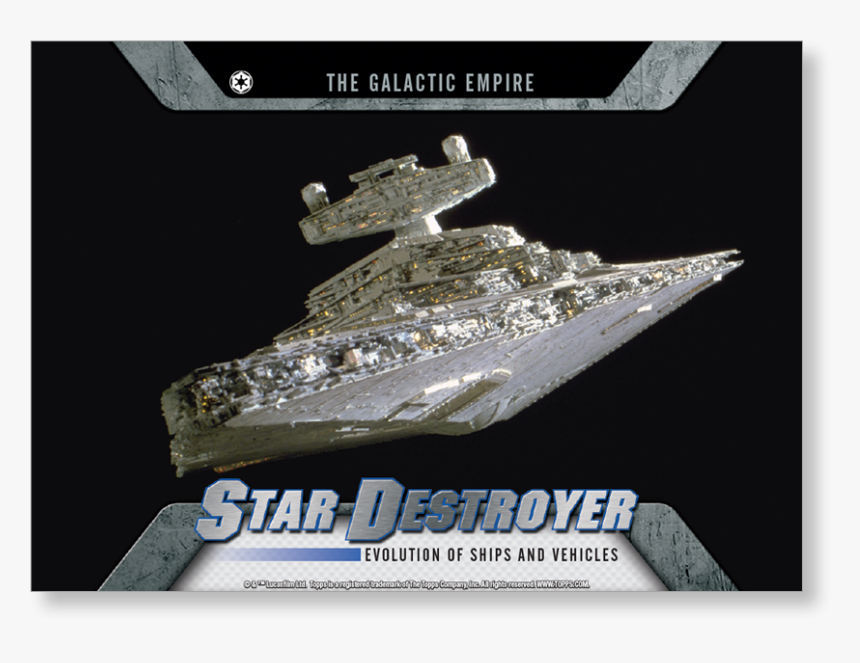 2016 Star Wars Evolution Star Destroyer Evolution Of - Supercarrier, HD Png Download, Free Download