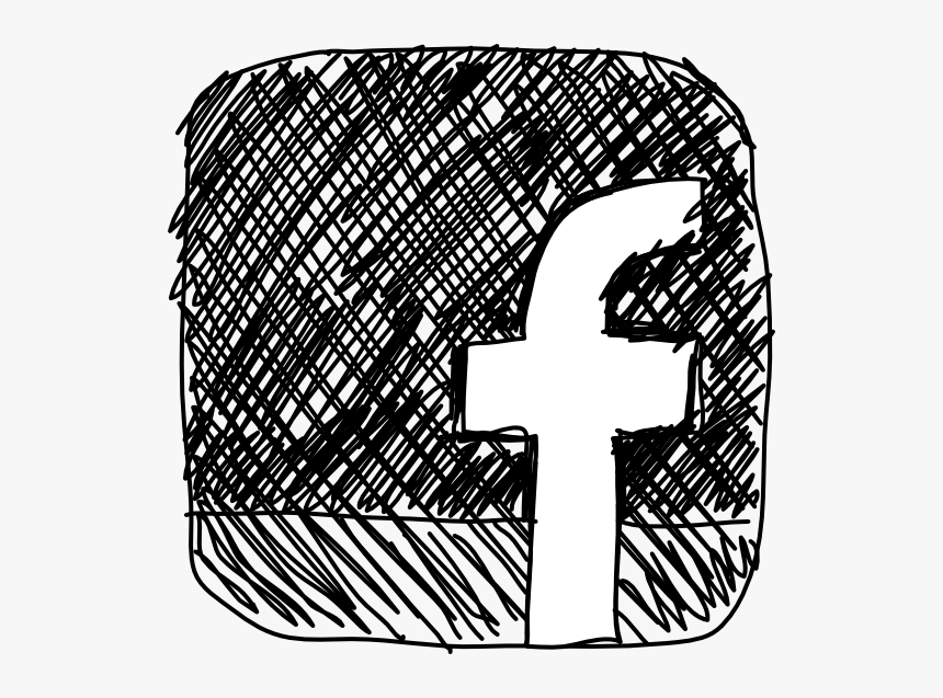 Facebook Logo Sketch Png - Facebook Sketch, Transparent Png, Free Download
