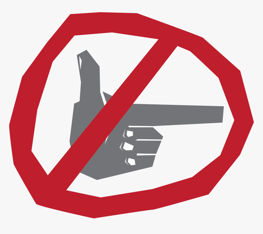 No Pointing Png, Transparent Png, Free Download