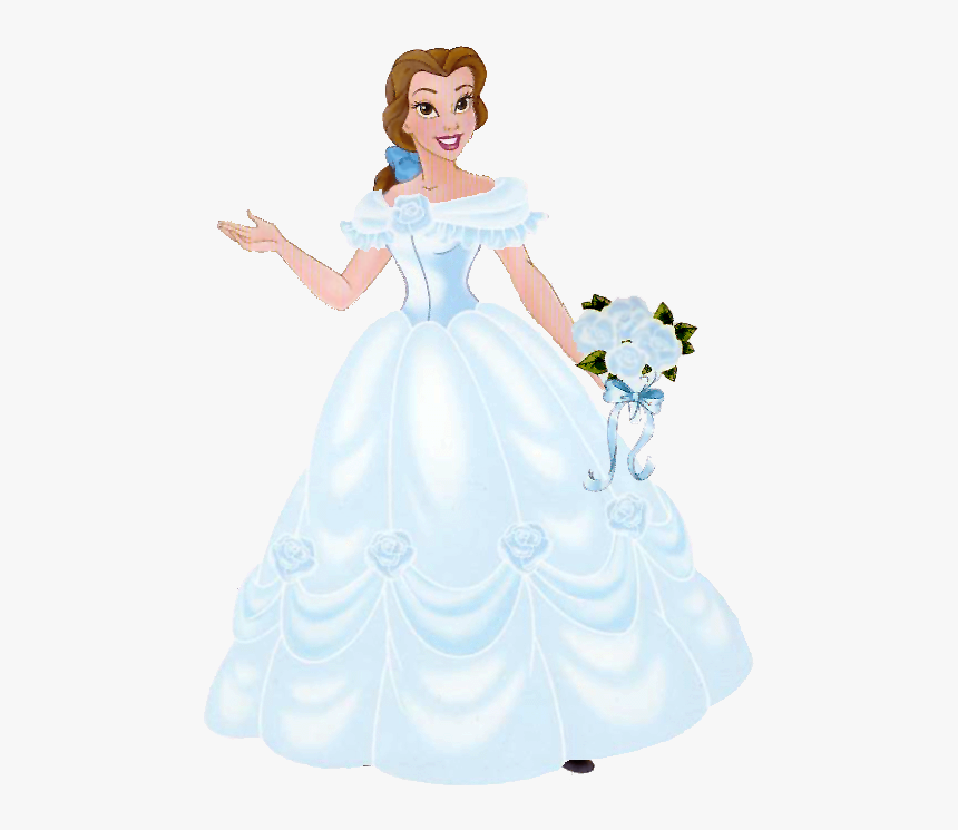 Wedding Dress Clipart Belle - Barbie, HD Png Download, Free Download