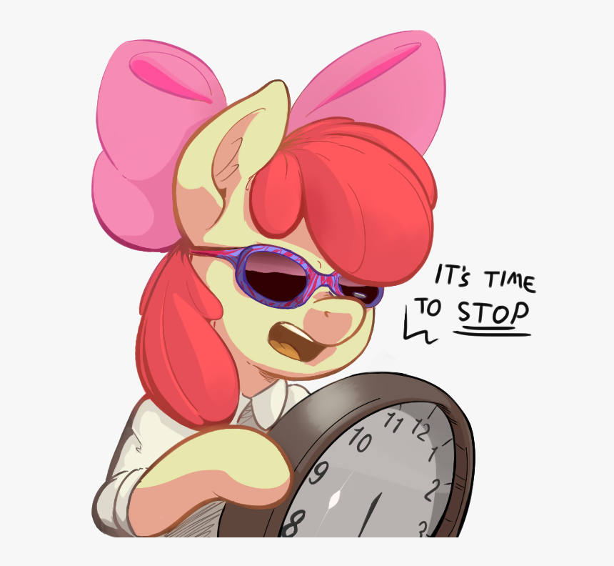 Transparent Filthy Frank Png - Apple Bloom Time To Stop, Png Download, Free Download