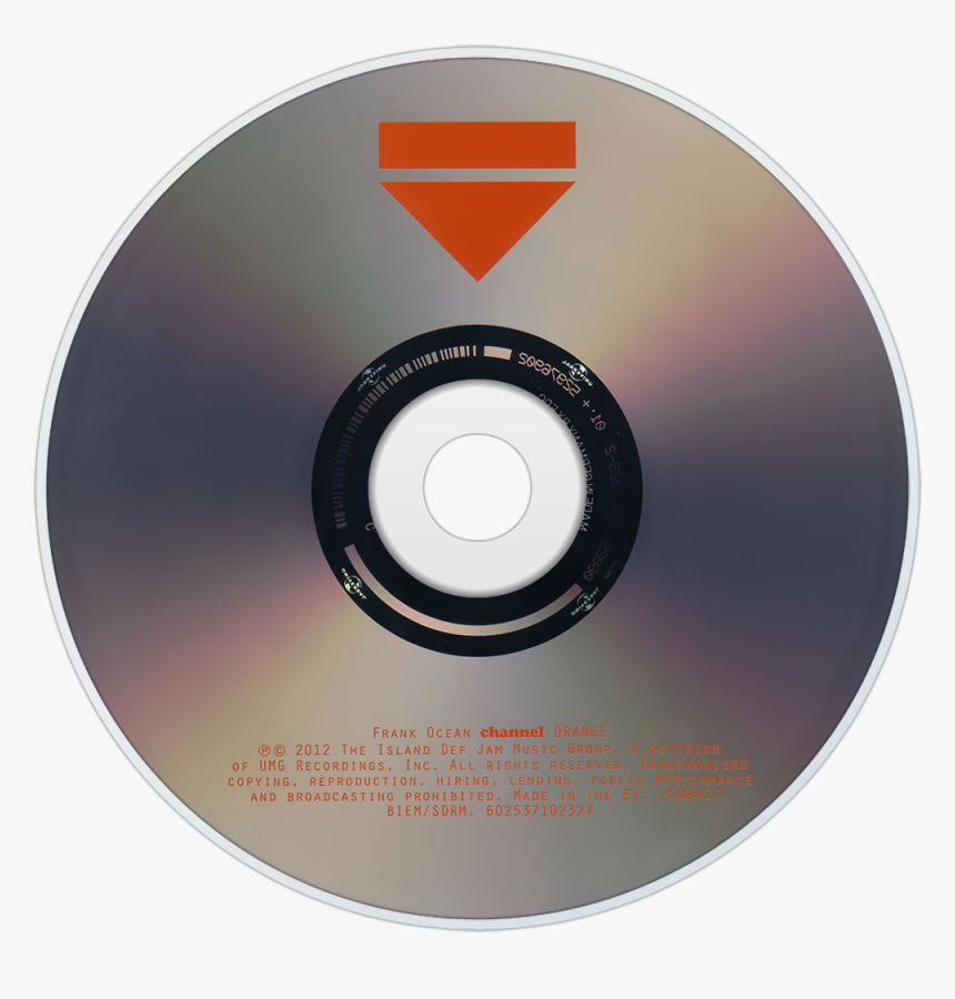 Frank Ocean Channel Orange Cd Disc Image - Frank Ocean Channel Orange Cd, HD Png Download, Free Download