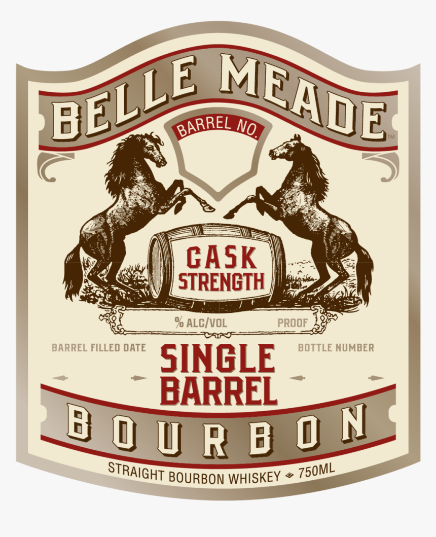 Belle Meade Bourbon Single Barrel - Belle Meade Single Barrel Cask Strength, HD Png Download, Free Download
