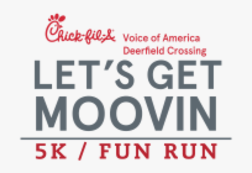 3rd Annual Chick Fil A Let"s Get Moovin 5k - Chick Fil, HD Png Download, Free Download