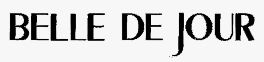 Belle De Jour Black Horizontal Logo - Graphics, HD Png Download, Free Download
