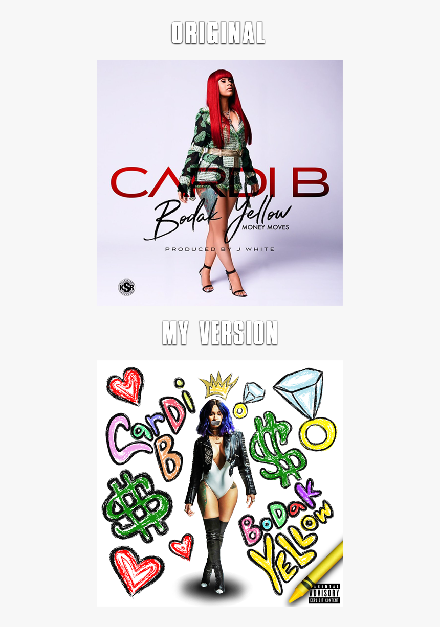 Bodak Yellow Site - Red Bottoms Shoes Cardi B, HD Png Download, Free Download
