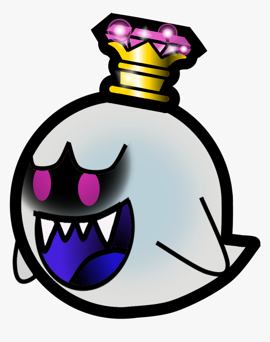 Paper Mario Mario Bros - Paper Mario King Boo, HD Png Download, Free Download