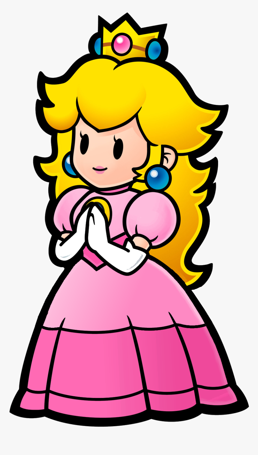 Download Princess Peach Clipart Vector - Princess Peach Paper Mario ...