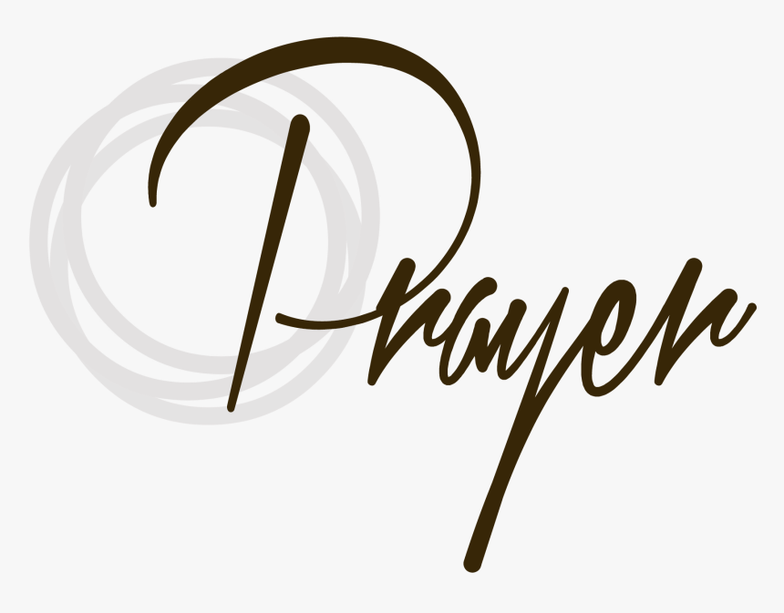 Logo Prayer Text Png, Transparent Png, Free Download