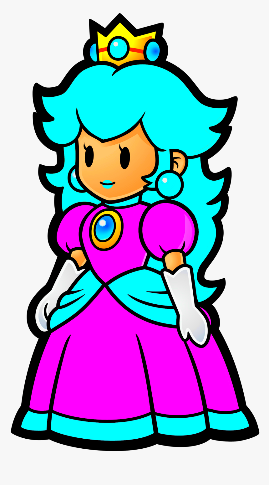 paper princess peach super paper mario