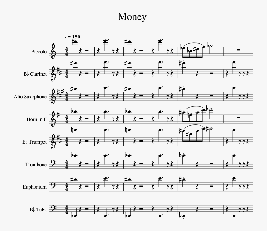 Sucker For Pain Sheet Music, HD Png Download, Free Download