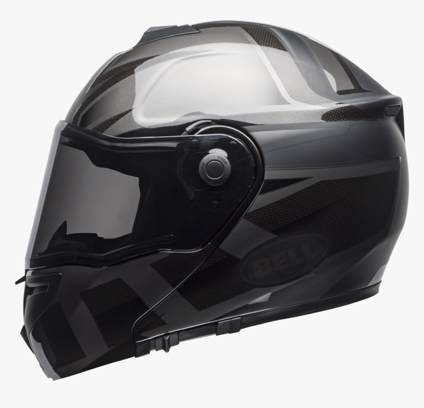 Bell Srt Modular Predator Blackout Matte/gloss - Bell Srt Blackout Modular Helmet, HD Png Download, Free Download
