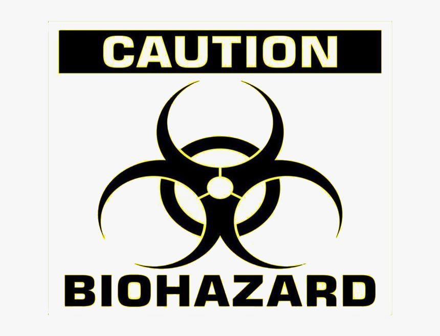 Biohazard Symbol - Transparent Biohazard Logo, HD Png Download, Free Download