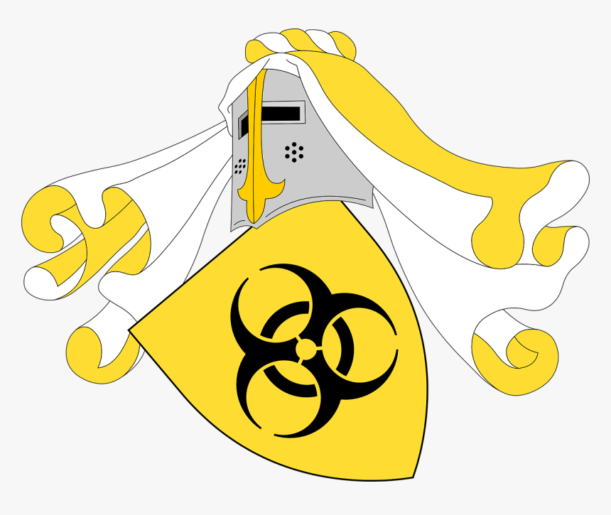 Shield, Mantle, Biohazard, Pestilence - Biohazard Symbol, HD Png Download, Free Download