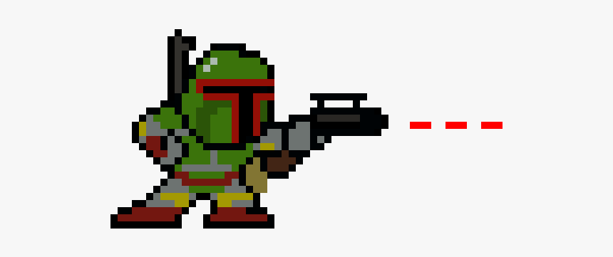 Boba Fett Pixel Png, Transparent Png, Free Download