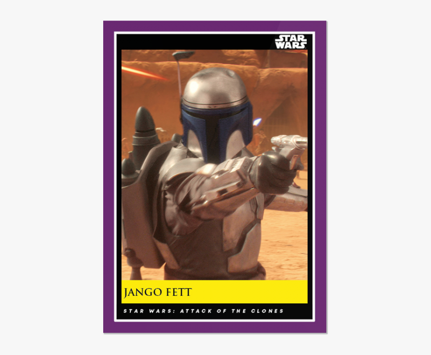 Star Wars Galactic Moments - Jango Fett, HD Png Download, Free Download