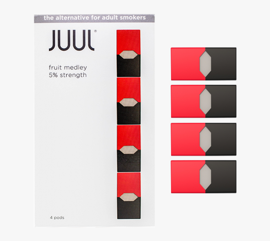 Juul Fruit Flavor 4 Pods - Cool Mint Juul Pods, HD Png Download, Free Download