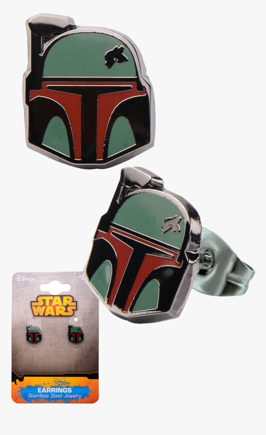 Star Wars Boba Fett Earrings, HD Png Download, Free Download