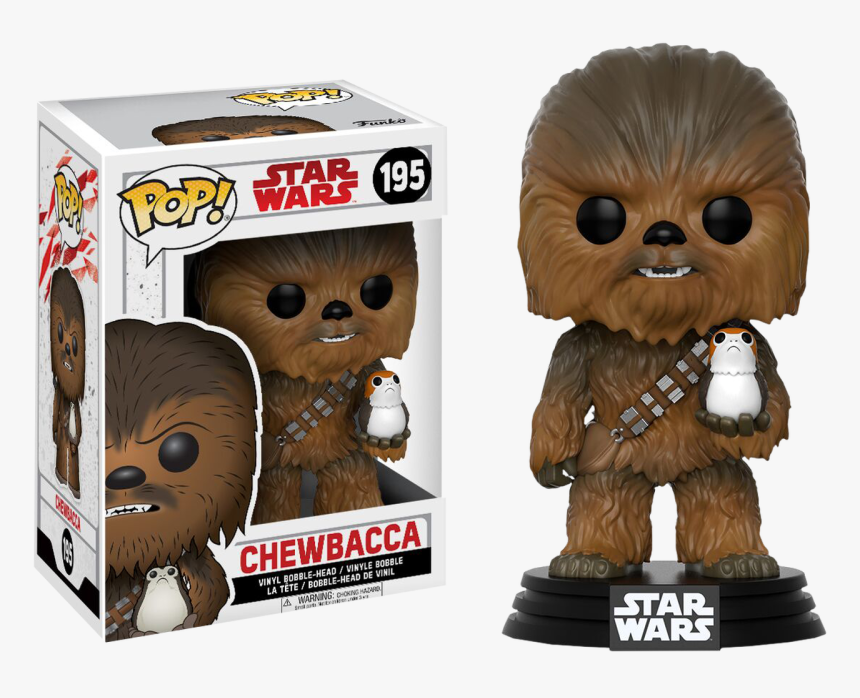 Star Wars Episode Viii - Star Wars Funko Pop Chewbacca, HD Png Download, Free Download