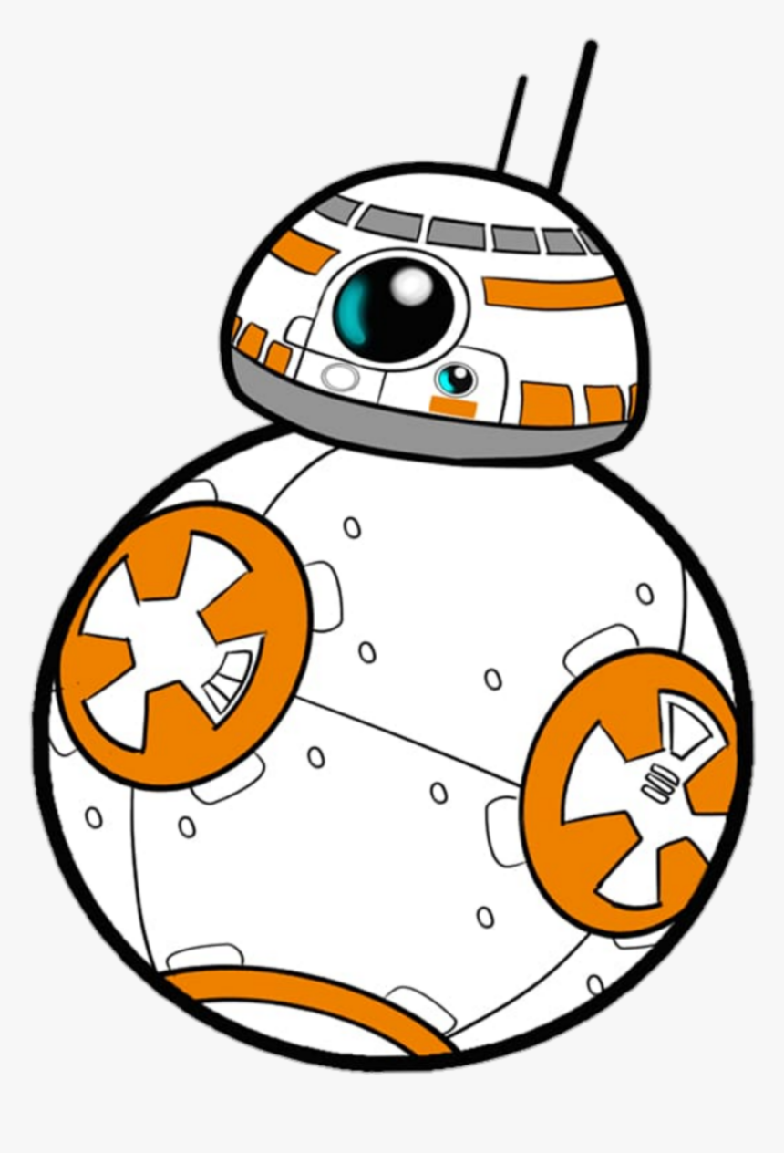 Collection Of Free Chewbacca Drawing Bb Download - Bb8 Clipart, HD Png Download, Free Download