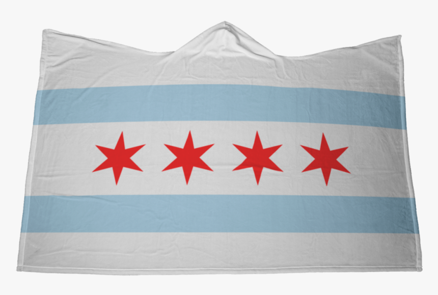 Flag Blanket - Chicago Flag Transparent Background, HD Png Download, Free Download