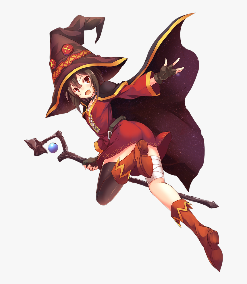 Omniversal Battlefield - Megumin Render Megumin, HD Png Download, Free Download