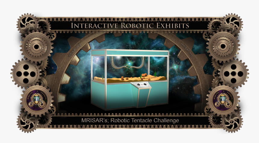 Mrisar"s Dual Robotic Tentacle Exhibit - Exhibit Design About Robit, HD Png Download, Free Download