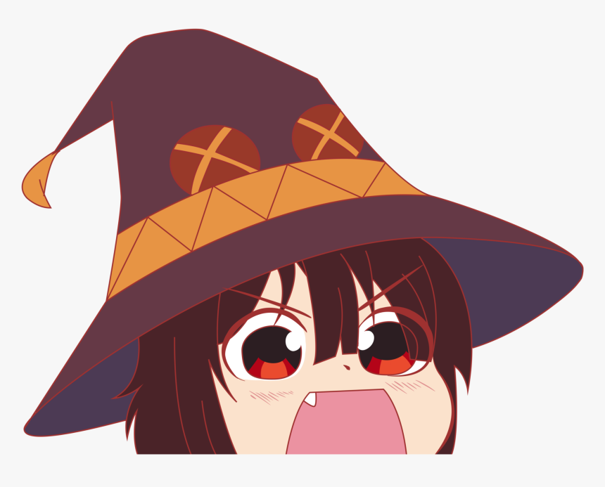 Angri Megumin Explosions - Megumin Png, Transparent Png, Free Download