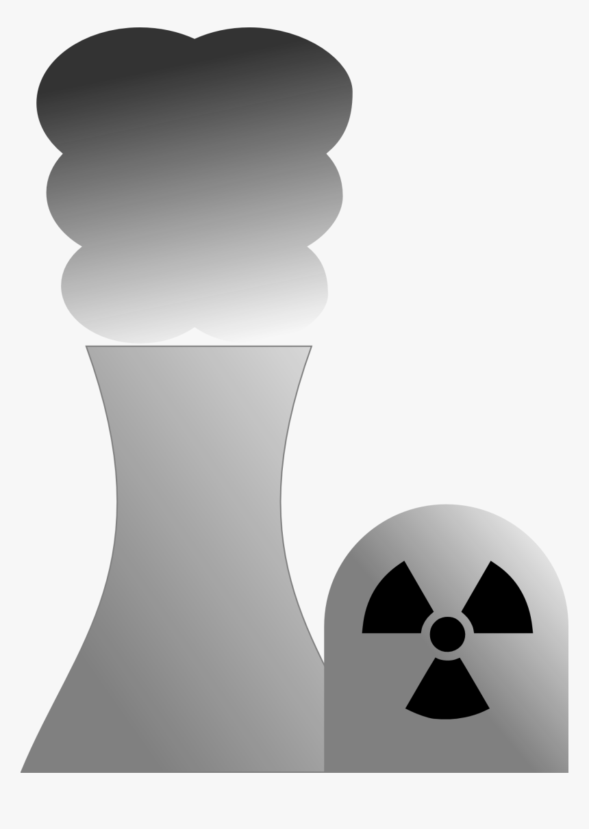 Transparent Mushroom Cloud Png - Nuclear Power Station Clip Art, Png Download, Free Download