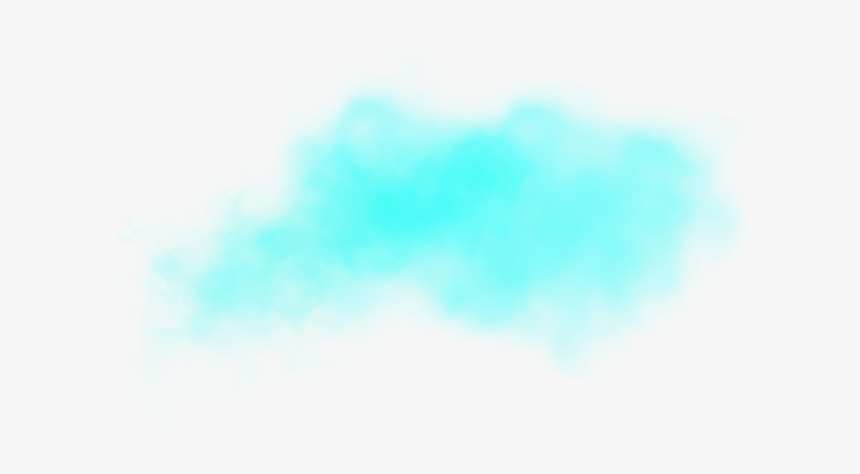 Glowing-blue Smoke Cloud - Smoke, HD Png Download, Free Download