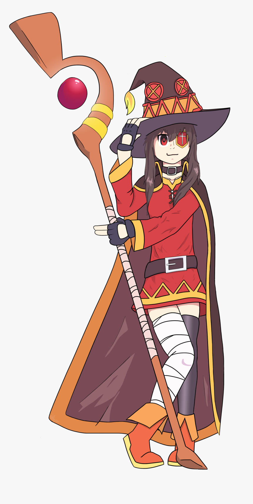 Megumin Png Transparent , Png Download - Megumin Transparent Background, Png Download, Free Download