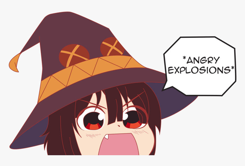 Explosion Megumin Meme, HD Png Download, Free Download