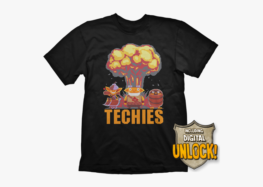 Va1195 - T Shirt Dota 2 Techies, HD Png Download, Free Download