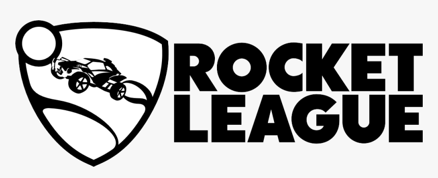 Random Logos From The Section «game Logos» - Rocket League Black And White, HD Png Download, Free Download