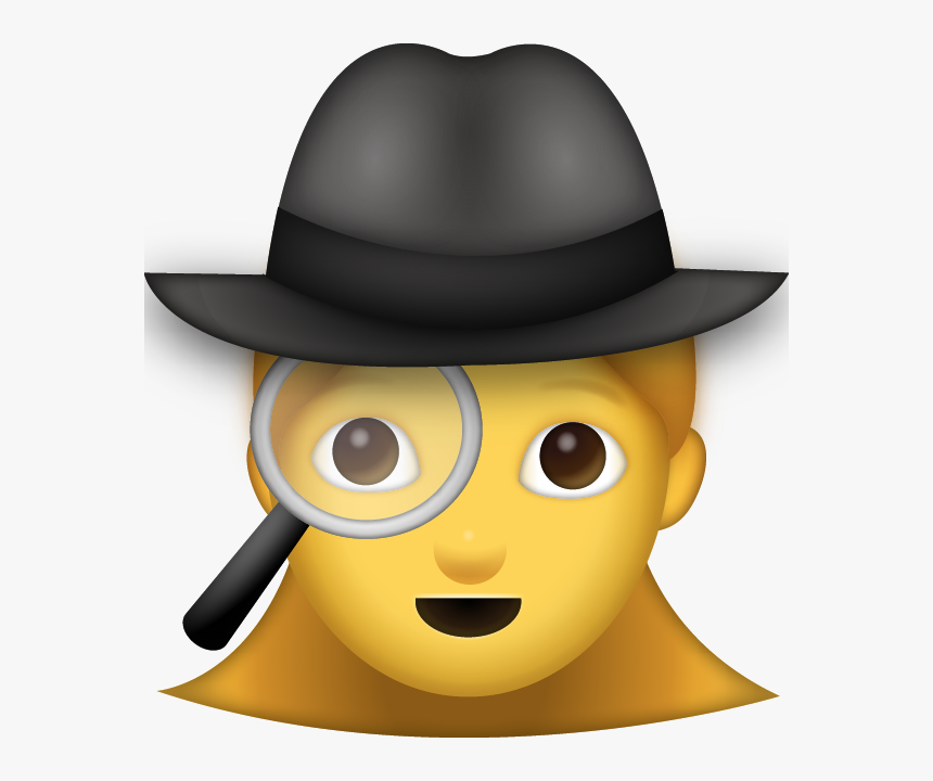 Detective Emoji, HD Png Download, Free Download