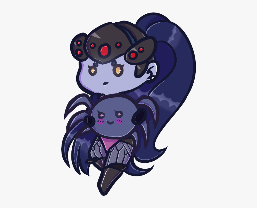Overwatch Widow Chibi Png, Transparent Png, Free Download