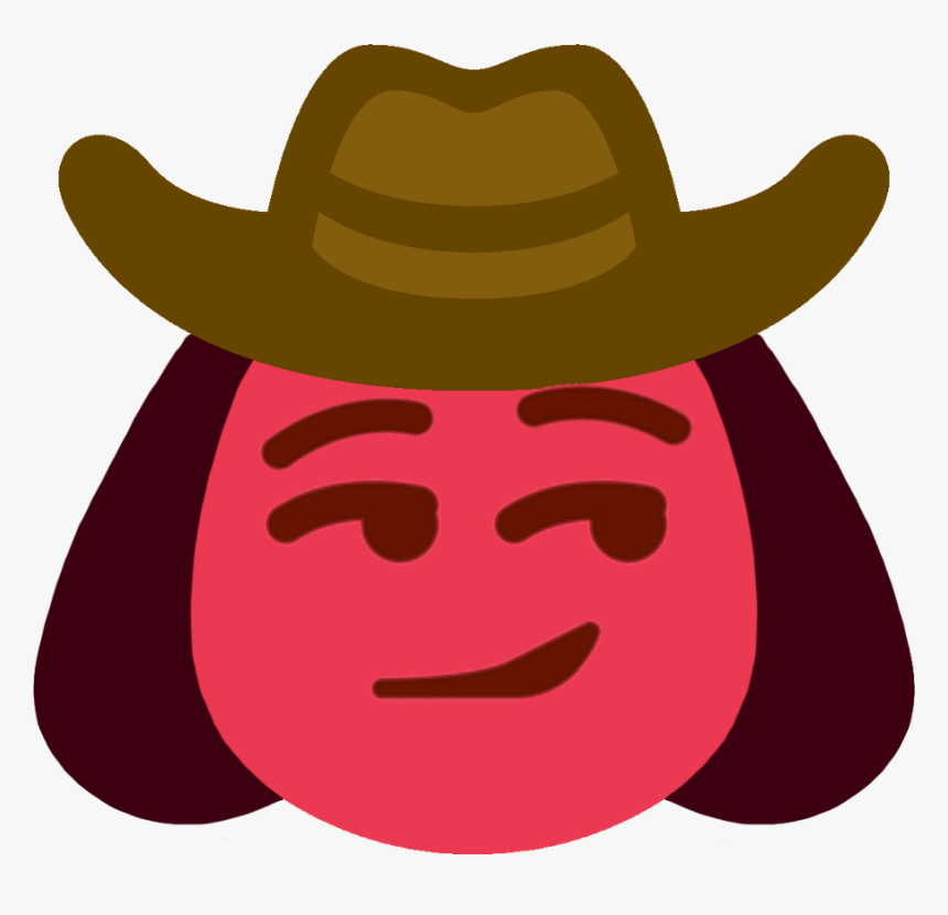 Cowboy Ruby Discord Emoji - Steven Universe Discord Emojis, HD Png Download, Free Download