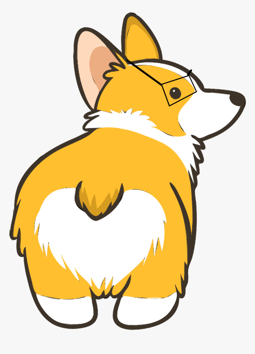 Vector Freeuse Download Corgi Clipart Simple - Corgi Clip Art, HD Png Download, Free Download