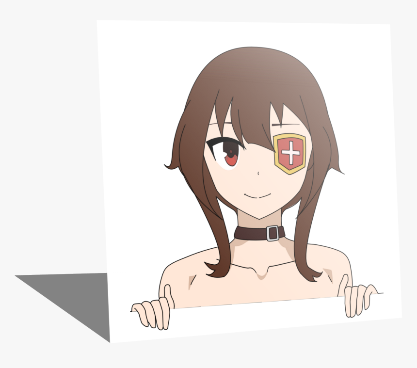 Image Of Megumin [die-cut] - Cartoon, HD Png Download, Free Download