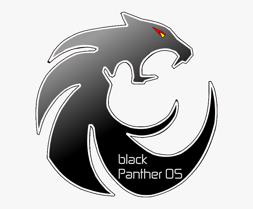 Transparent Panther Logo Png - Black Panther Logo Animal, Png Download, Free Download
