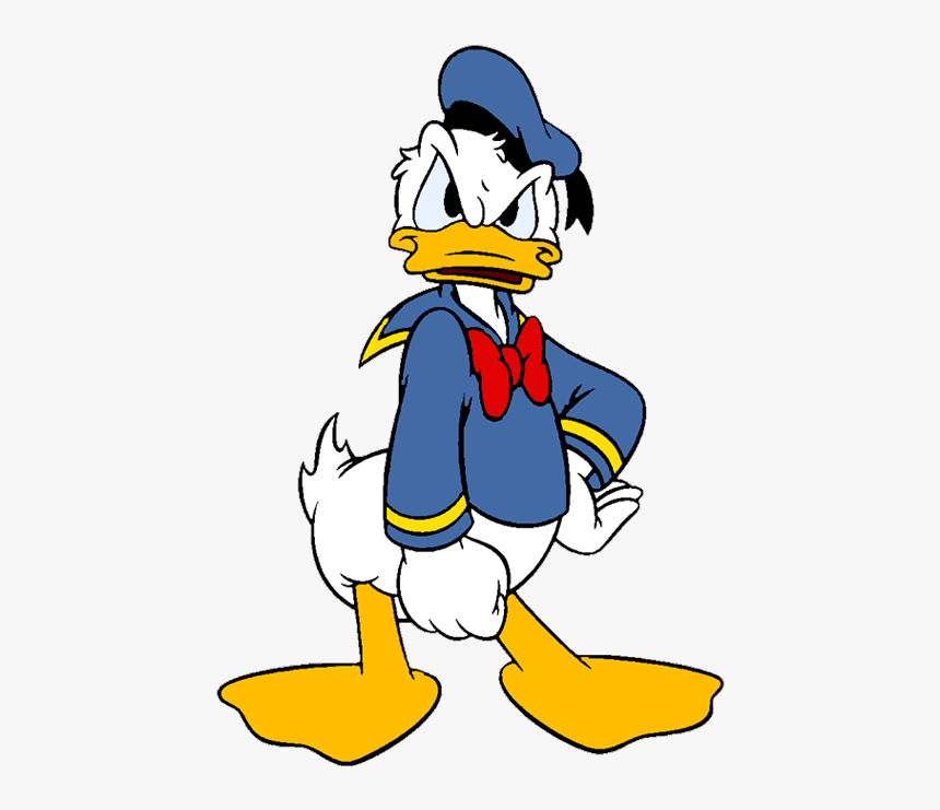 donald duck face clipart cartoon