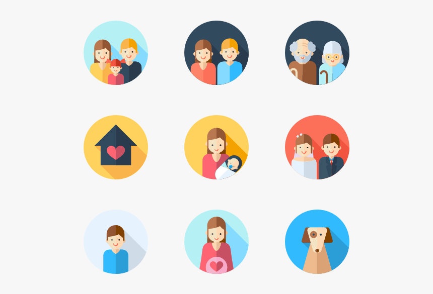 Family Icon Png, Transparent Png, Free Download