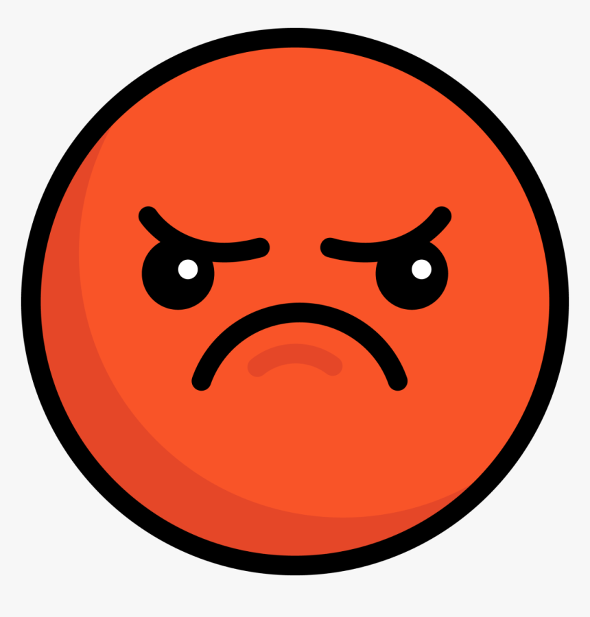 Facebook Angry Face Meme - Angry Png, Transparent Png - kindpng.