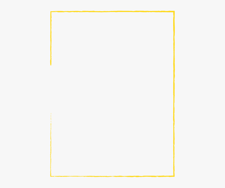 Transparent Rectangle Outline Png - Square Line In Png, Png Download, Free Download