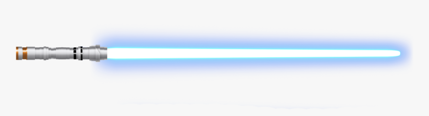 Star Wars, Lightsaber, Science Fiction - Blue Lightsaber Glow Png, Transparent Png, Free Download