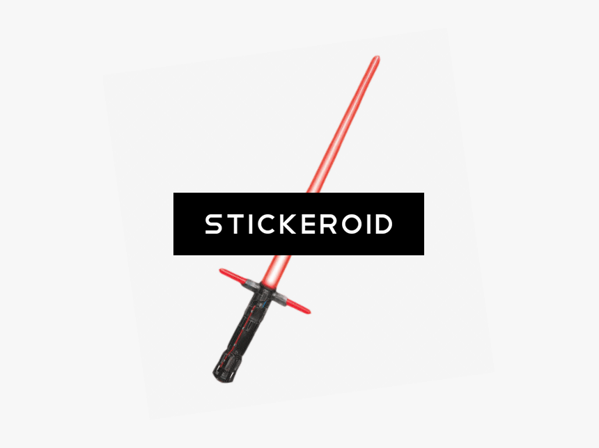 Kylo Ren Red Lightsaber - Quartz Clock, HD Png Download, Free Download