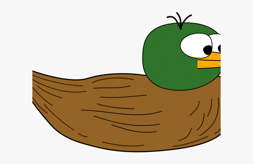 Mallard Clipart Cool Duck - Duck With No Legs, HD Png Download, Free Download