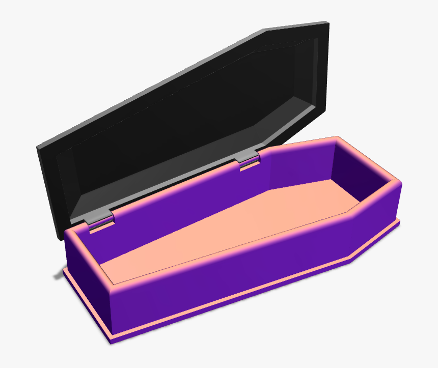 Vampire Coffin Candy Box - Box, HD Png Download, Free Download