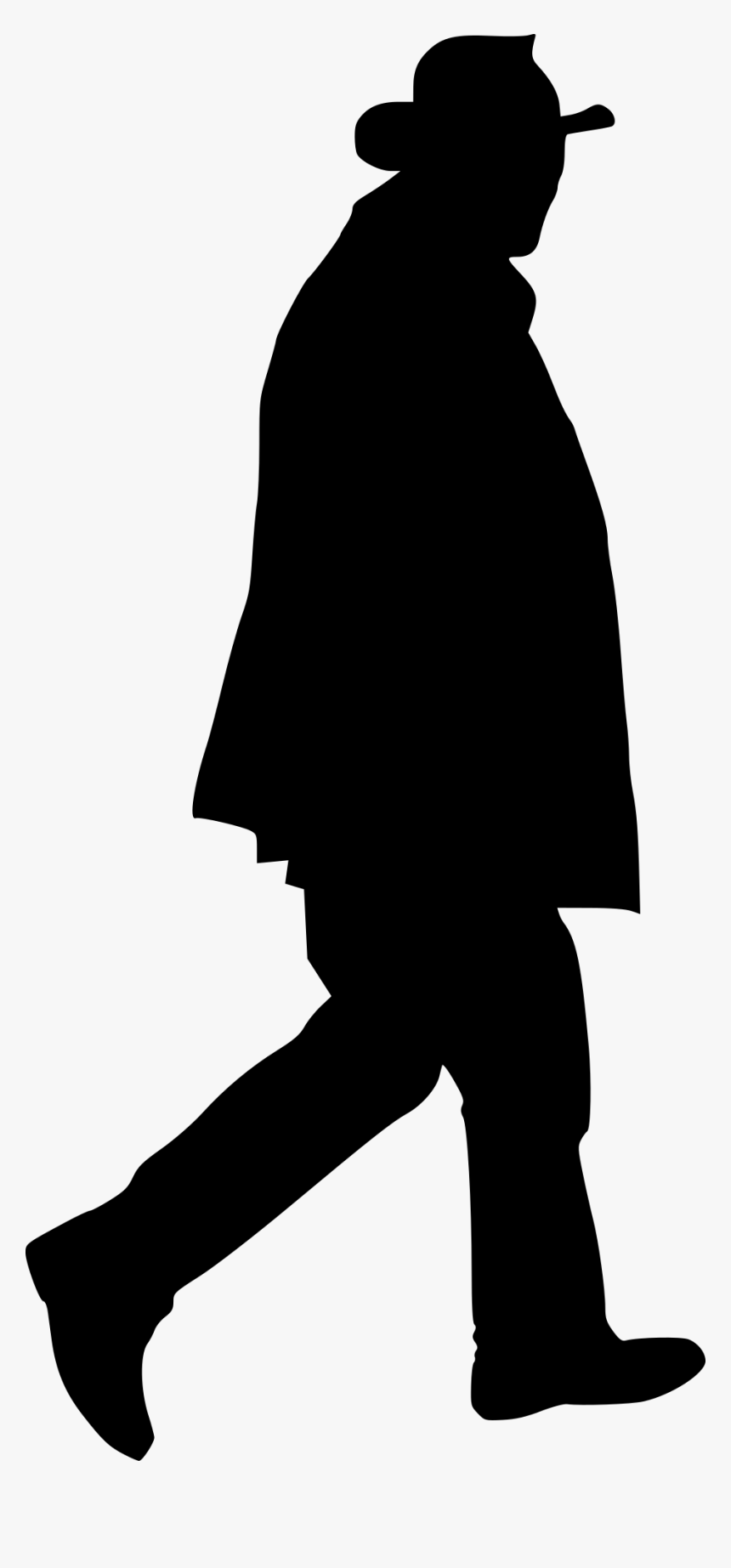 Silhouette Man Png Transparent, Png Download, Free Download